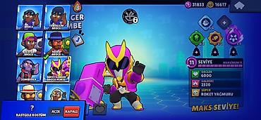 6600 nokia: Brawl Stars hesabı – yüksək səviyyəli döyüşçülər və nadir kostyumlar — 10