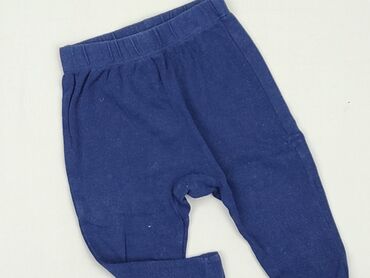 legginsy prazkowane z wiazaniem: Sweatpants, 3-6 months, condition - Good