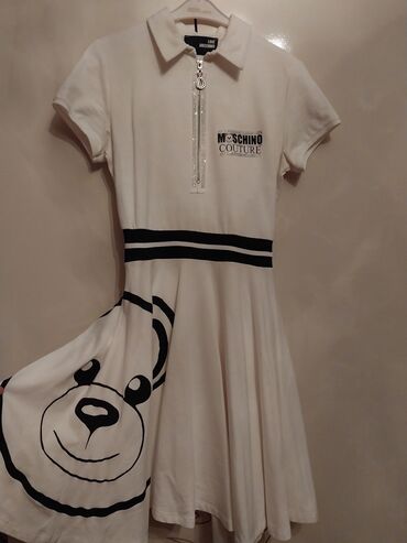 Костюмы: Повседневное платье, Миди, Moschino, M (EU 38)