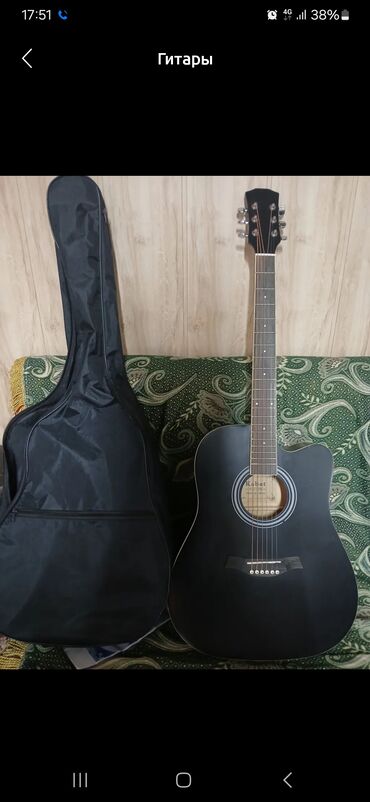 купить струны для гитары в бишкеке: Состояние чётко размер 41. Оригинал +чехол