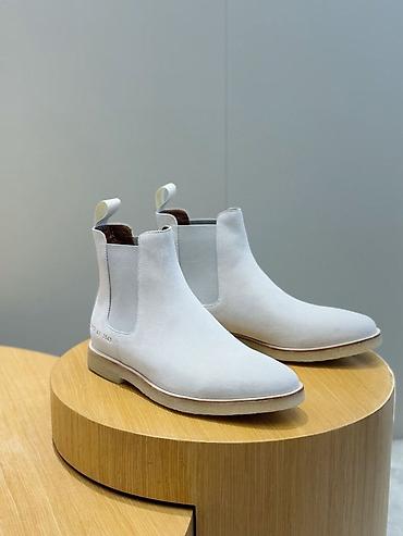 Ботинки: Мужские ботинки челси из замши - Материал верха: натуральная замша с — 5