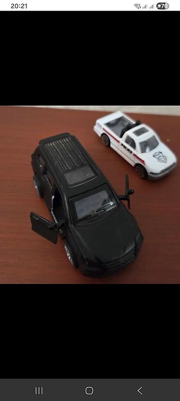 Oyuncaq maşın kolleksiyası – müxtəlif modellər - Miqyaslı die-cast və