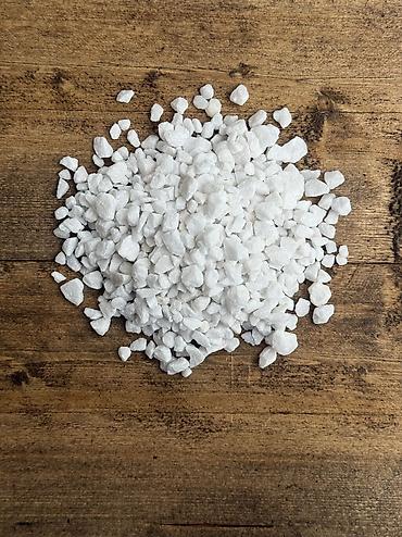 Мраморная крошка: Мраморная крошка, Белый, Ландшафтная, В тоннах — 9