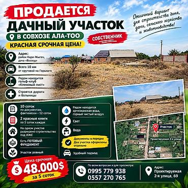 Жер тилкелери: 5 соток, Кызыл китеп — 1
