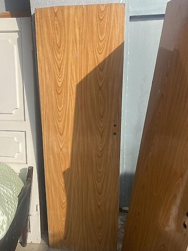 qapi icliyi: Taxta interyer qapısı – şüşəli model - Material: təbii ağac — 5