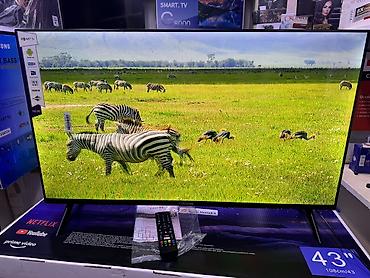Телевизоры: Телевизоры Samsung 43 дюймовый 102 см диагональ с интернетом!! Низкая — 24