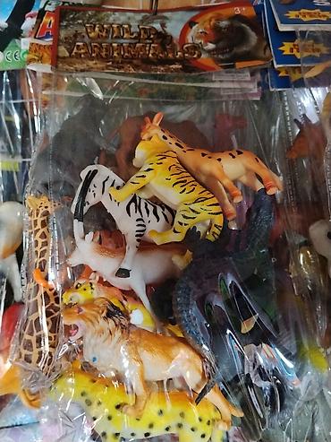 Набор игрушек “Wild Animals” — фигурки диких животных. - Состав at lalafo.kg Набор игрушек “Wild Animals” — фигурки диких животных. - Состав