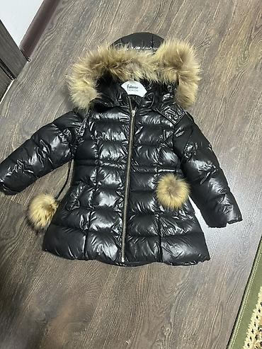 пуховик детский: Детская зимняя куртка-пуховик Fulansuo Fashion - Цвет: черный — 1