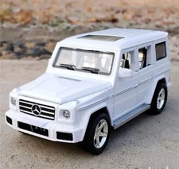 ugg srbija: Metalni Auto – Mercedes-Benz G500 (Beli) Novo, u originalnom — 2