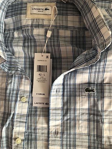lacoste köynək: Köynək, Lacoste, L, rəng - Mavi — 1