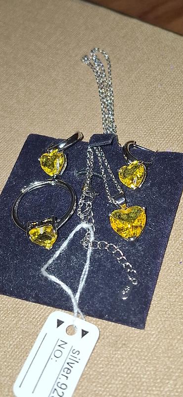 Bijuteriya dəstləri: Dest. Sterling gumushu — 12