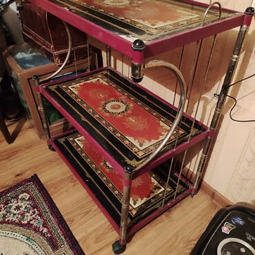 Masalar: Balkon masası, İşlənmiş, Açılan, Şüşə, Dördbucaq masa — 20