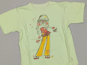 stroje kąpielowe dla dziewczyn 11 lat: T-shirt, 11 years, 140-146 cm, condition - Good