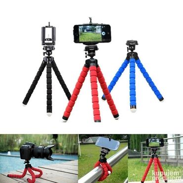 Ostali aksesoari za mobilne telefone: Mini Tripod za mobilni telefon + Držač + Bluetooth Okidac Fleksibilan — 18