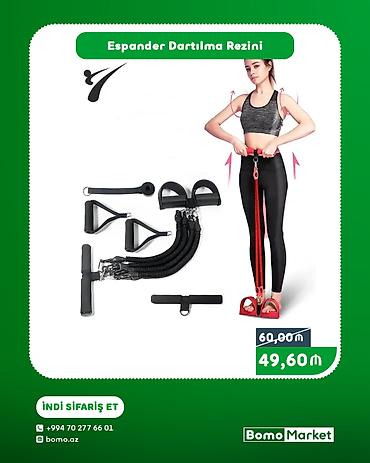 Espander Dartılma Rezini – çoxfunksiyalı fitness dəsti - Evdə və açıq lalafo.az -da Espander Dartılma Rezini – çoxfunksiyalı fitness dəsti - Evdə və açıq