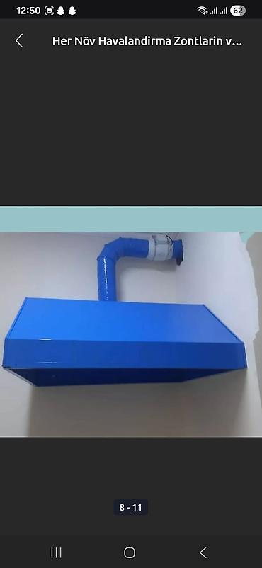 aspiratır: Müxtəlif formalı və ölçülü metal materialdan hazırlanmış, həm — 2