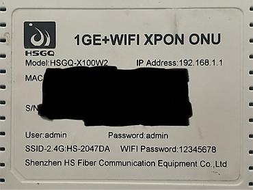 freeboot xbox 360: İdeal vəziyyətdə, tam işlək HSGQ-X100W2 optik fiber terminalı (XPON — 3