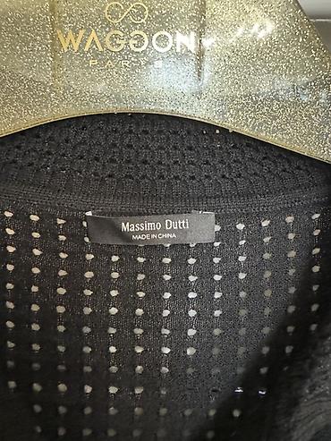 Kişi geyimləri: Polo köynək, Massimo Dutti, M, rəng - Qara — 2