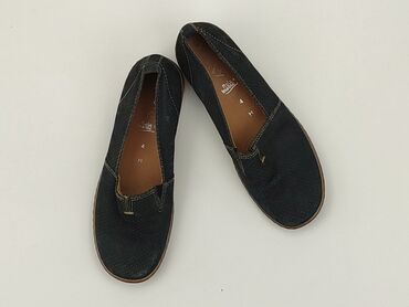 czarne spódniczka ze skóry: Ballerinas for women, 37, condition - Good