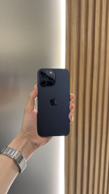 айфон 11про макс новый: IPhone 15 Pro Max, Колдонулган, 256 ГБ, Blue Titanium, Каптама, Кабель, 88 %