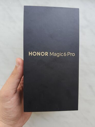 Honor Magic 6 Pro, 512 ГБ, цвет - Черный, Сенсорный, Отпечаток пальца, Беспроводная зарядка