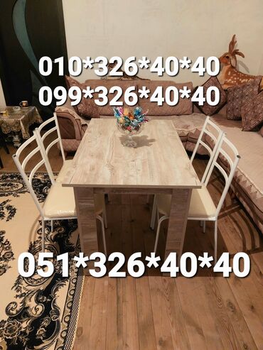 Masa və oturacaq dəstləri: Masa ve oturacaq destleri stol stul Stol stul stul stol oturacaq — 8