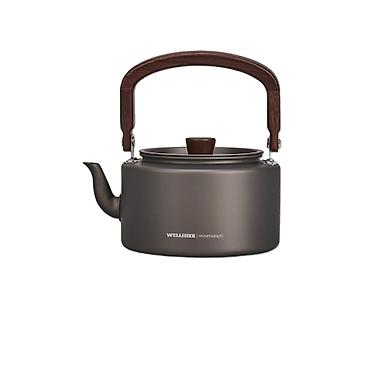 fire maple: Чайник заварочный (серый), 18х14.5х18.5см, WELLHIKE (WK054501) - — 1