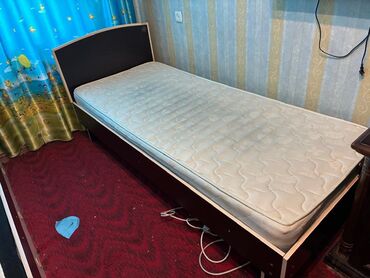 диван кровать трансформер: Бир кишилик керебет, Колдонулган, Матрасы бар, узуну - 190 см