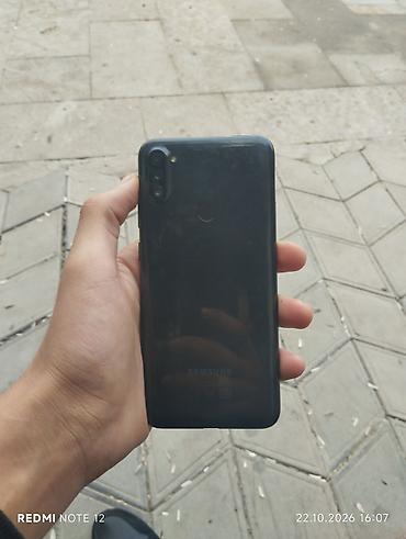 bluetooth usb: Samsung Galaxy M11, rəng - Qara, Barmaq izi — 3