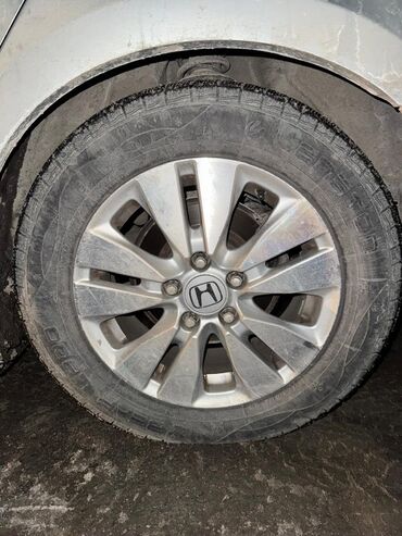 купить диск на машину: Дөңгөлөктөр монтажда 215 / 60 / R 16, Кыш, Колдонулган, Комплект, Жеңил унаалар, Куйма, тешиктери - 5