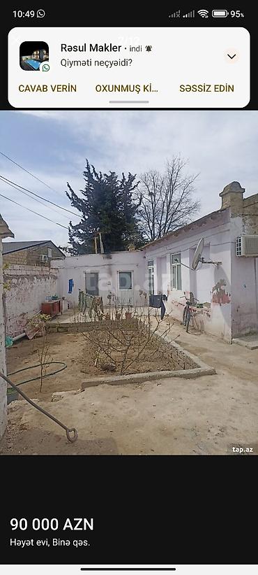 bine savxozda ev: 4 otaqlı, 210 kv. m, Kredit yoxdur, Orta təmir — 2