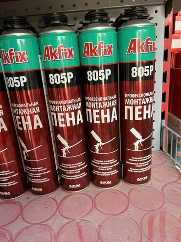 конёк на крышу: Эшиктер үчүн монтаждоо көбүк, Akfix