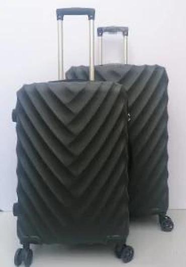 Putni koferi i torbe: Set kofera za putovanje – 2 komada - Materijal: tvrda školjka (ABS/PC — 16