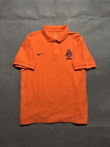 polo kurtka: Polo köynək, Nike, L, rəng - Narıncı — 1