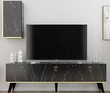 stend qiymeti: Yeni, Düz TV altlığı, Polkasız, Laminat, Türkiyə — 2