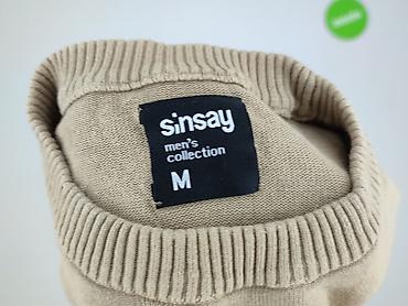 dresy pull and bear: Sinsay, Sweter dla mężczyzn, rozmiar M — 4