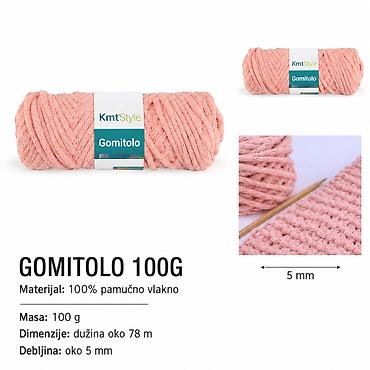 KMT Predivo za bebe roze – Kmt Style Gomitolo 100G Meko, nežno roze