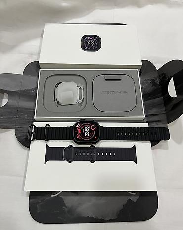 Продаю Apple Watch Ultra 3 поколение 49 mm чёрные! Часы измеряют