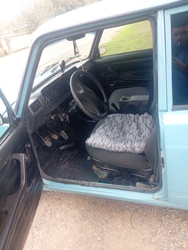 VAZ (LADA): VAZ 2107 sedan - Kuzov: 4 qapılı sedan, mavi rəng - Ön və arxa xrom — 11