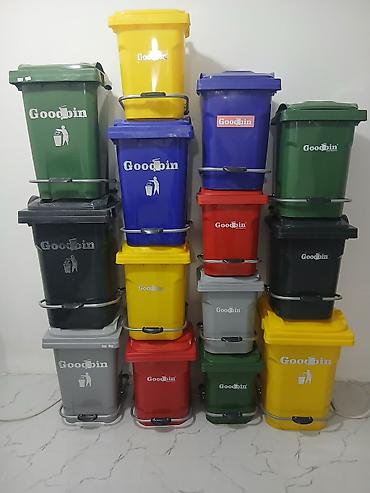 asilqanlar: Plastik “Goodbin” tullantı qutuları - Təyinat: məişət, ofis, obyekt — 3