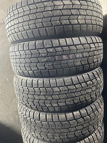 15 65 195: Шины 185 / 65 / R 14, Зима, Б/у, Комплект, Легковые, Япония, Dunlop — 1