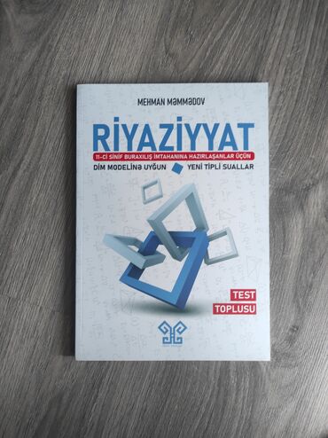 test toplusu 2023: Hədəf 2023 Riyaziyyat test toplusu. Yaxşı vəziyyətdədir. İşlənməyib