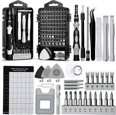 Šrafcigeri: NOVO Set šrafcigera AT-138 Opis: Komplet od 138 elemenata Materijal — 2