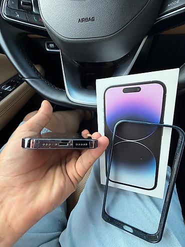 redmi 12 pro 128: IPhone 14 Pro, 128 GB, Deep Purple, Barmaq izi, Face ID, Simsiz şarj — 3