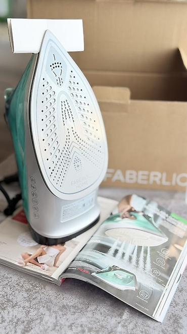 Ütülər və buxarlayıcılar: Faberlic Home buxarlı ütü - Güc: 2200 W - Altlıq: keramik, sürüşməni — 1