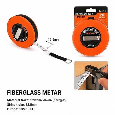 KMT Merna traka od vlakana 2315069 Opis: - Fiberglass metar namenjen