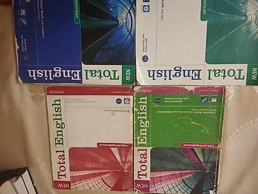 Total English Elementary ve pre intermediate levellerde kitablar