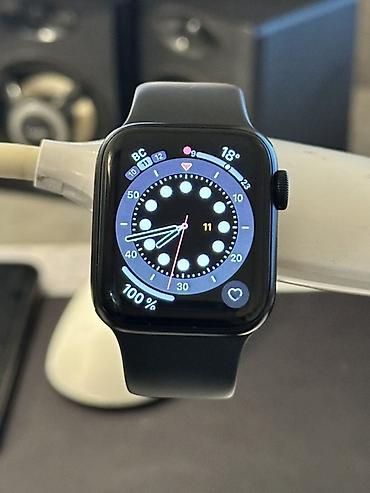 watch 11: Apple Watch Series 6, 44 мм (алюминий, цвет — чёрный/Space Gray) с — 2