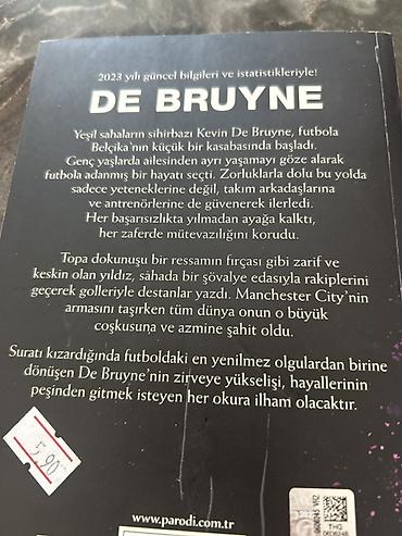 death note turkce: Məhsul: “Sahanın Yıldızları – De Bruyne” kitabı Müəllif: Ayhan — 3