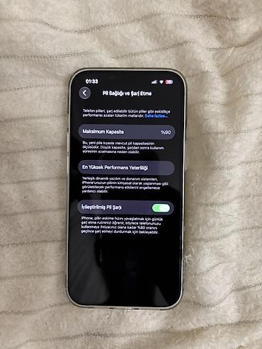 iphone 13 pro max price in azerbaijan: IPhone 13, Ağ, Simsiz şarj — 10